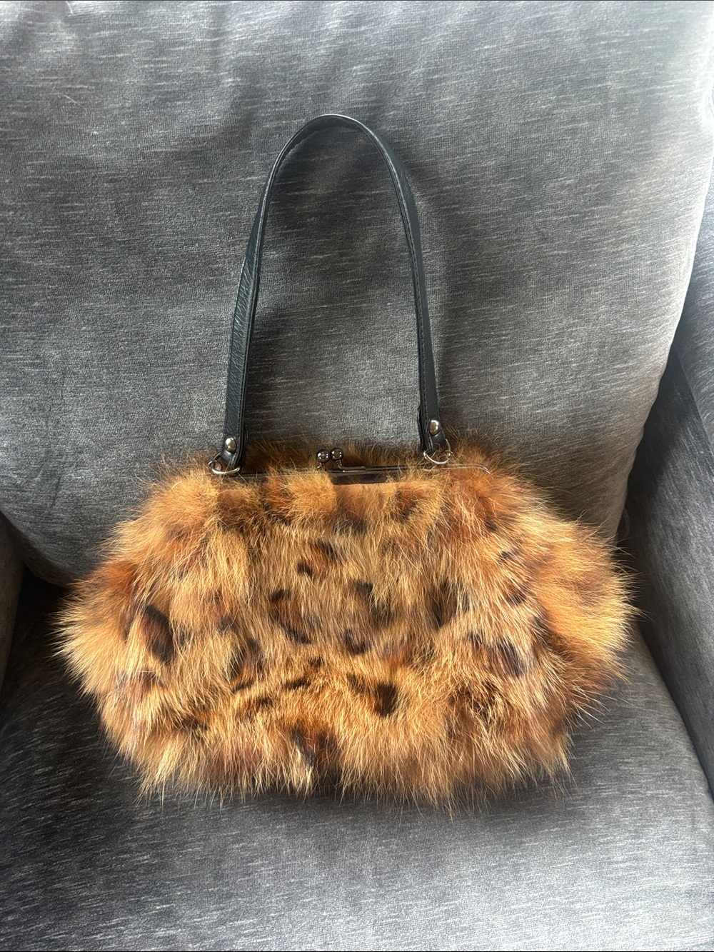 Vintage Fur Handbag